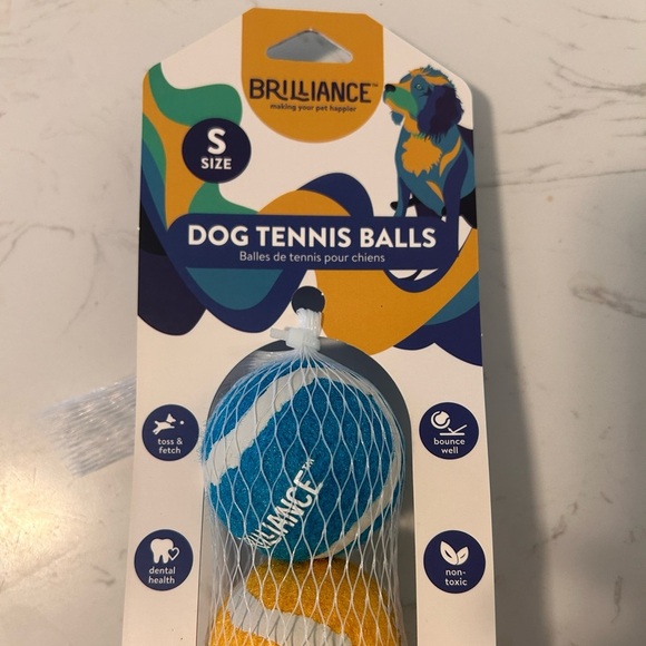 Dog Tennis Balls- Small- 4pack - Picture 2 of 4